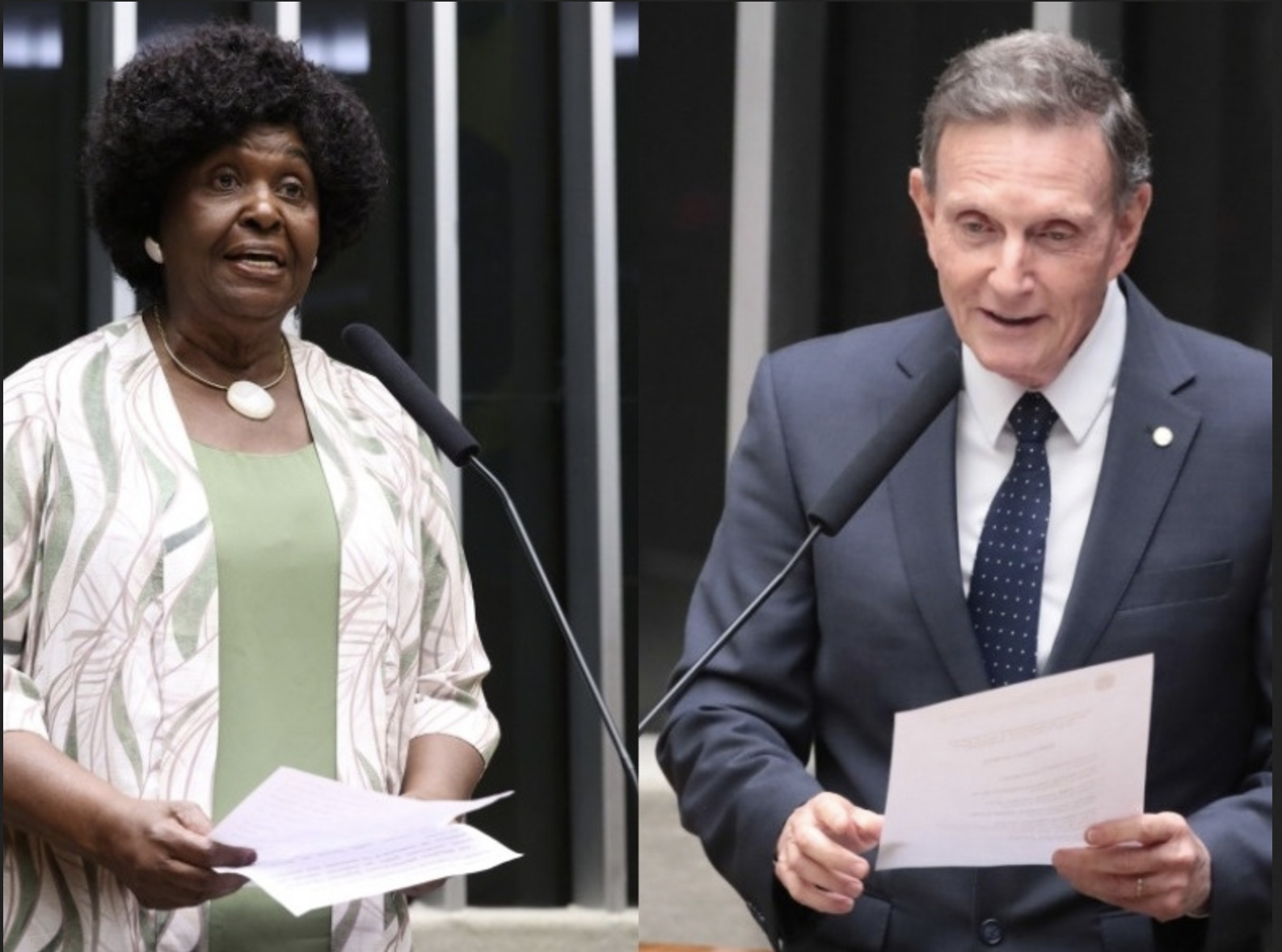 Você está visualizando atualmente Prefab estreia pesquisa com dois votos para o Senado e Benedita lidera com Crivella em segundo